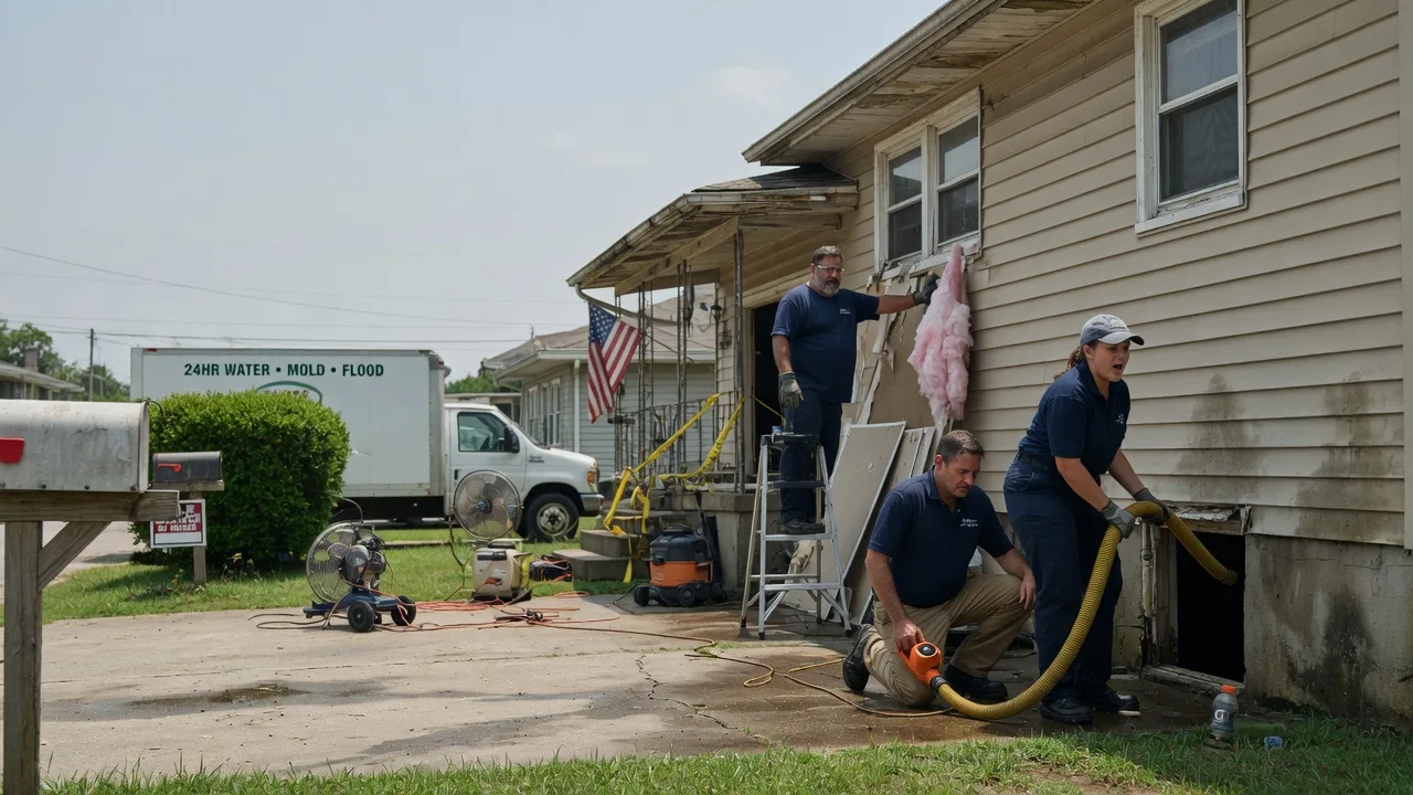 Water Damage Repair in Orgas, WV near me